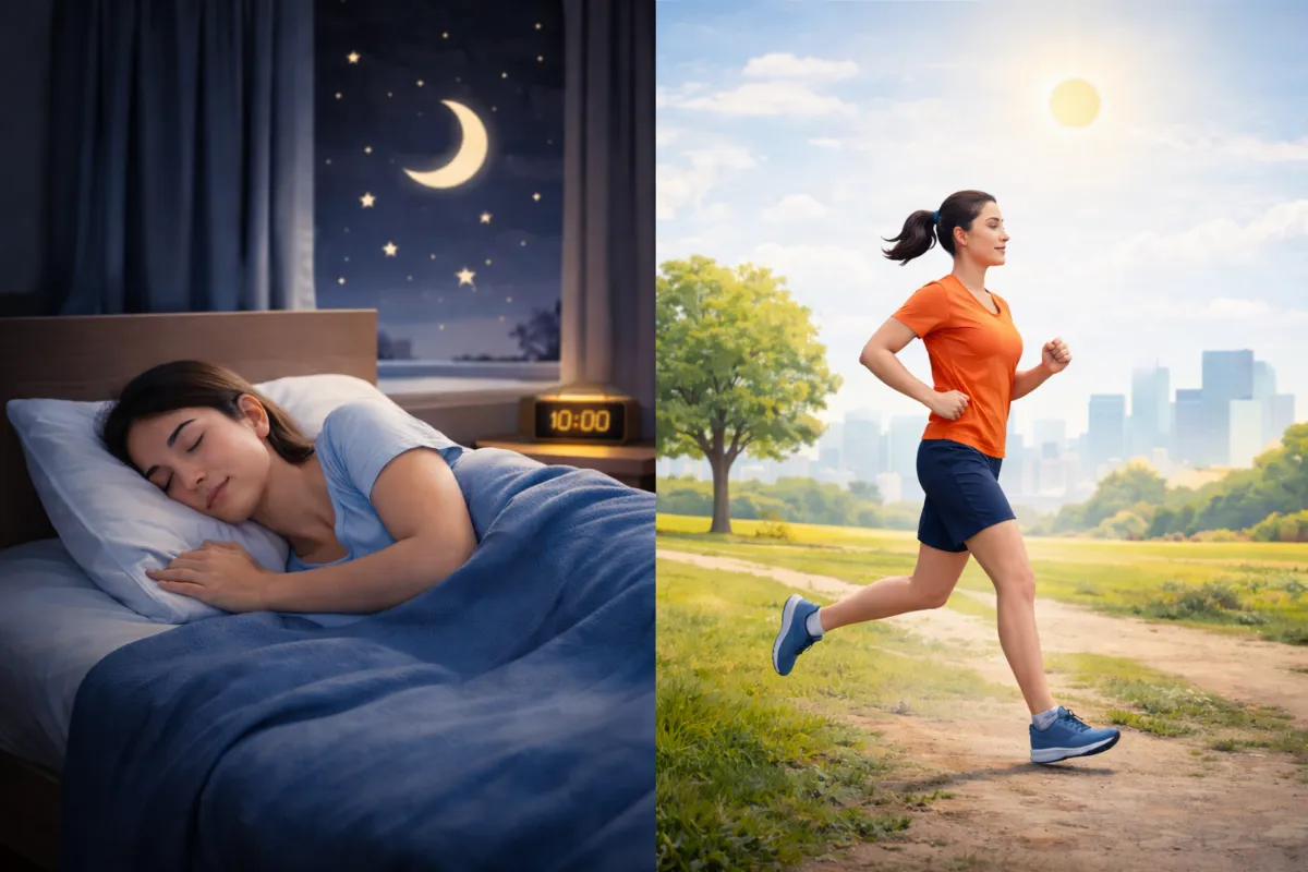 睡眠與運動呈正向循環 早睡者活動量較高